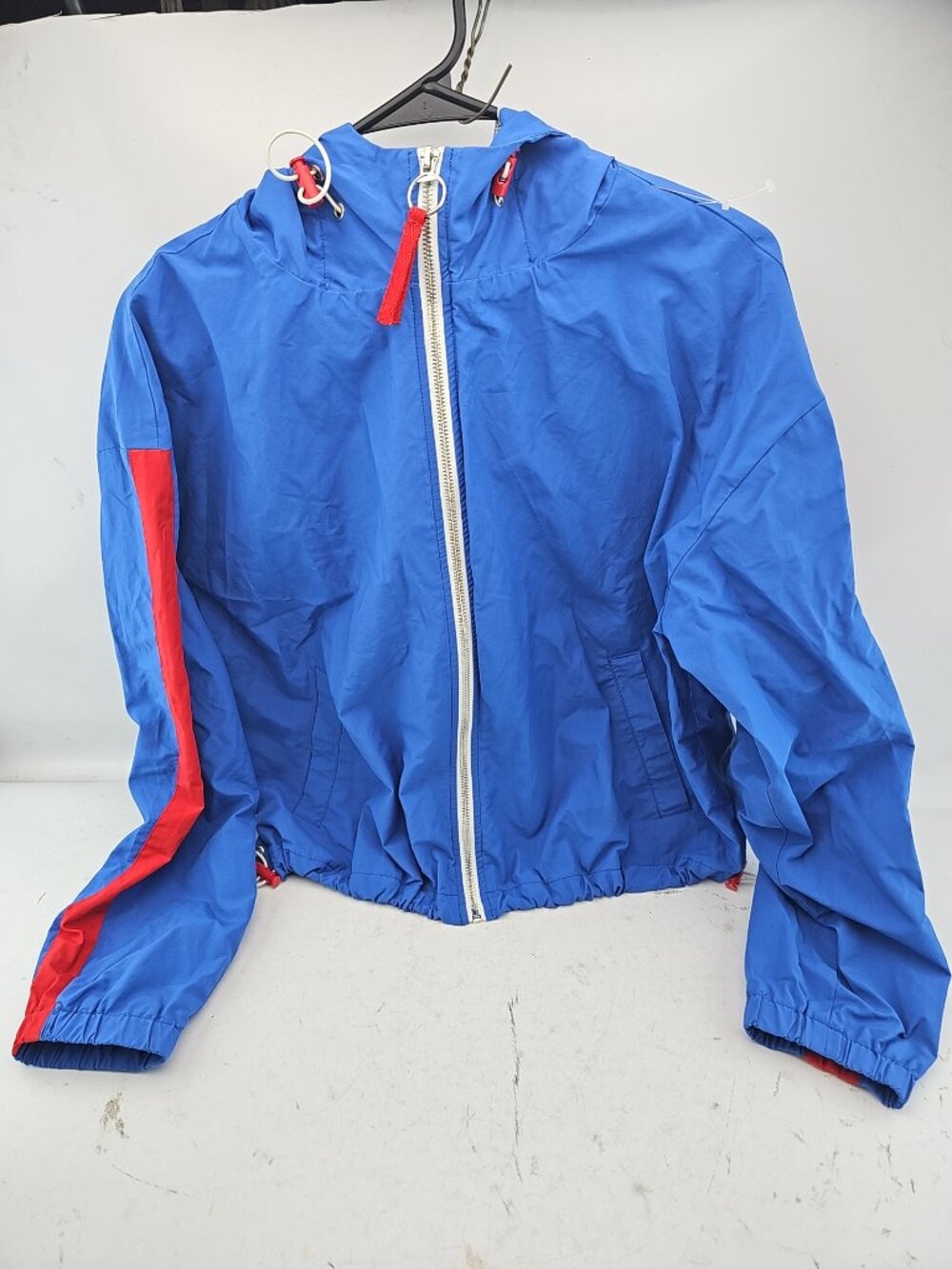 Forever 21 Sporty Striped Windbreaker
